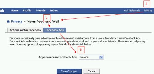 Facebook privacy settings