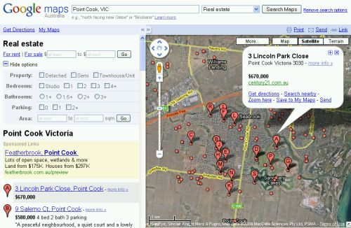 Google Maps real estate search Google Maps real estate search