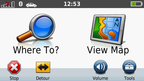main menu Just two main choices - a no brainer!